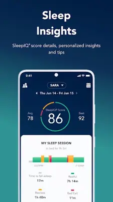 SleepIQ android App screenshot 10